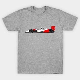 McLaren MP4/4 F1 Alain Prost T-Shirt